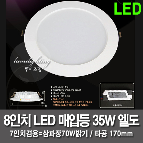 Such as perforated 170mm LED 35W 8 inches purchases such as buying Eldoret