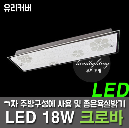 LED kitchen etc. - Kitchen auxiliary etc. 18W Crova glass Kitchen light