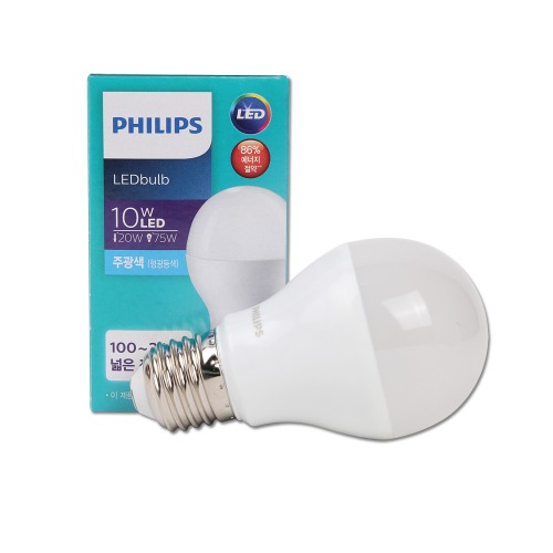 110V LED Bulb 10W Philips Freebolt Daylight White