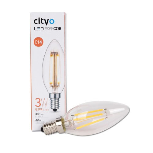 LED Candlestick Citi COB 3W E17