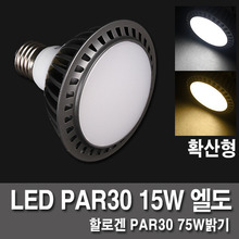 LED램프 / LED PAR30 15W 엘도 확산형