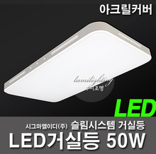 LED 50W slim system, such as the living room the living room, etc.