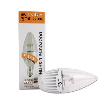 4W E14 LED bulb LED candle holder old duyoung transparent mini socket